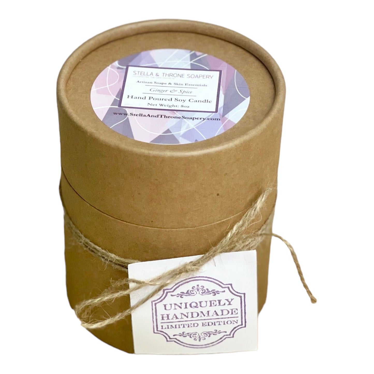 Soy Candle: Ginger & Spice