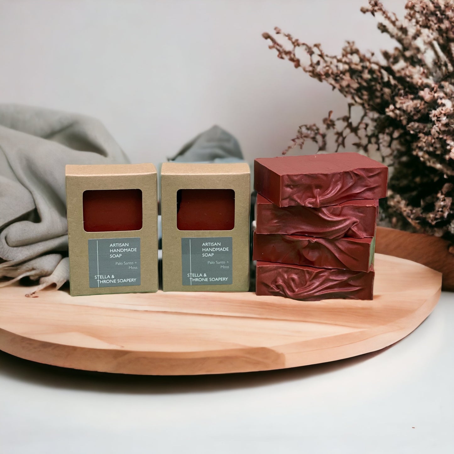 Artisan Soap Bar: Palo Santo + Moss